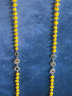 Pom Pom & Mirror Danglers Set of 4