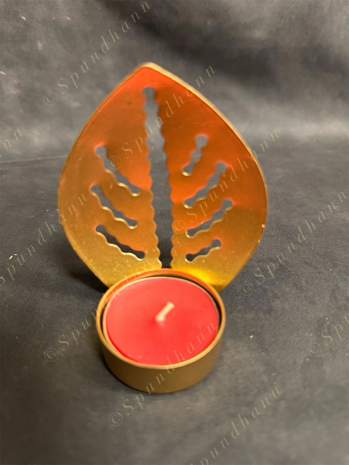 Leaf Shadow Lamp Tea Light Holder