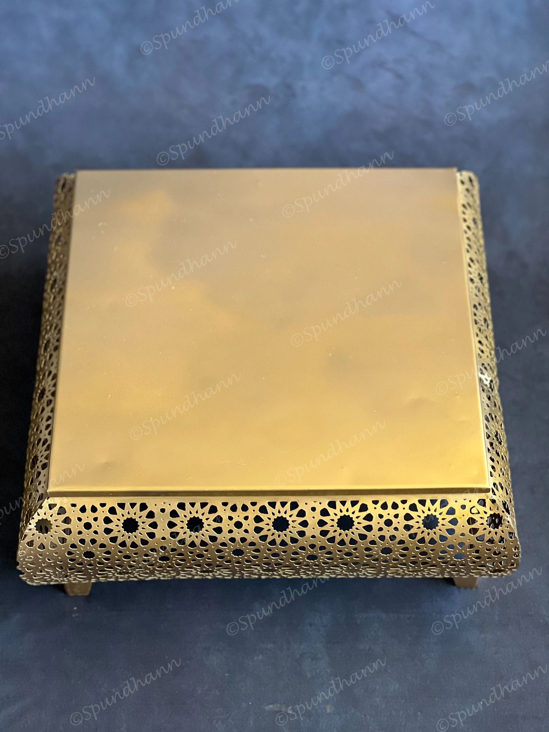 Metal Star Art Cutwork Chowki Stools