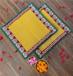 Square Asanas Chatai mat 24x 24 in