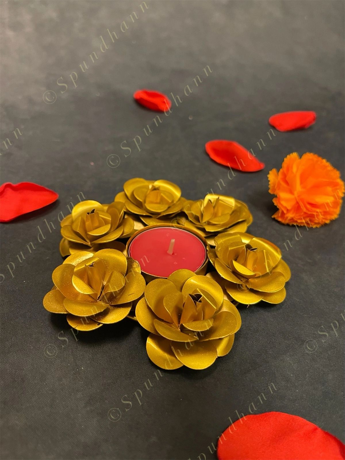 Rose Tea Light Holder