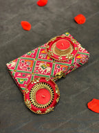 Rectangular Floral Patola Gift Box Only