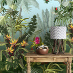 Life n Colors: Colorful Tropical Theme Jhurmut Wallpaper