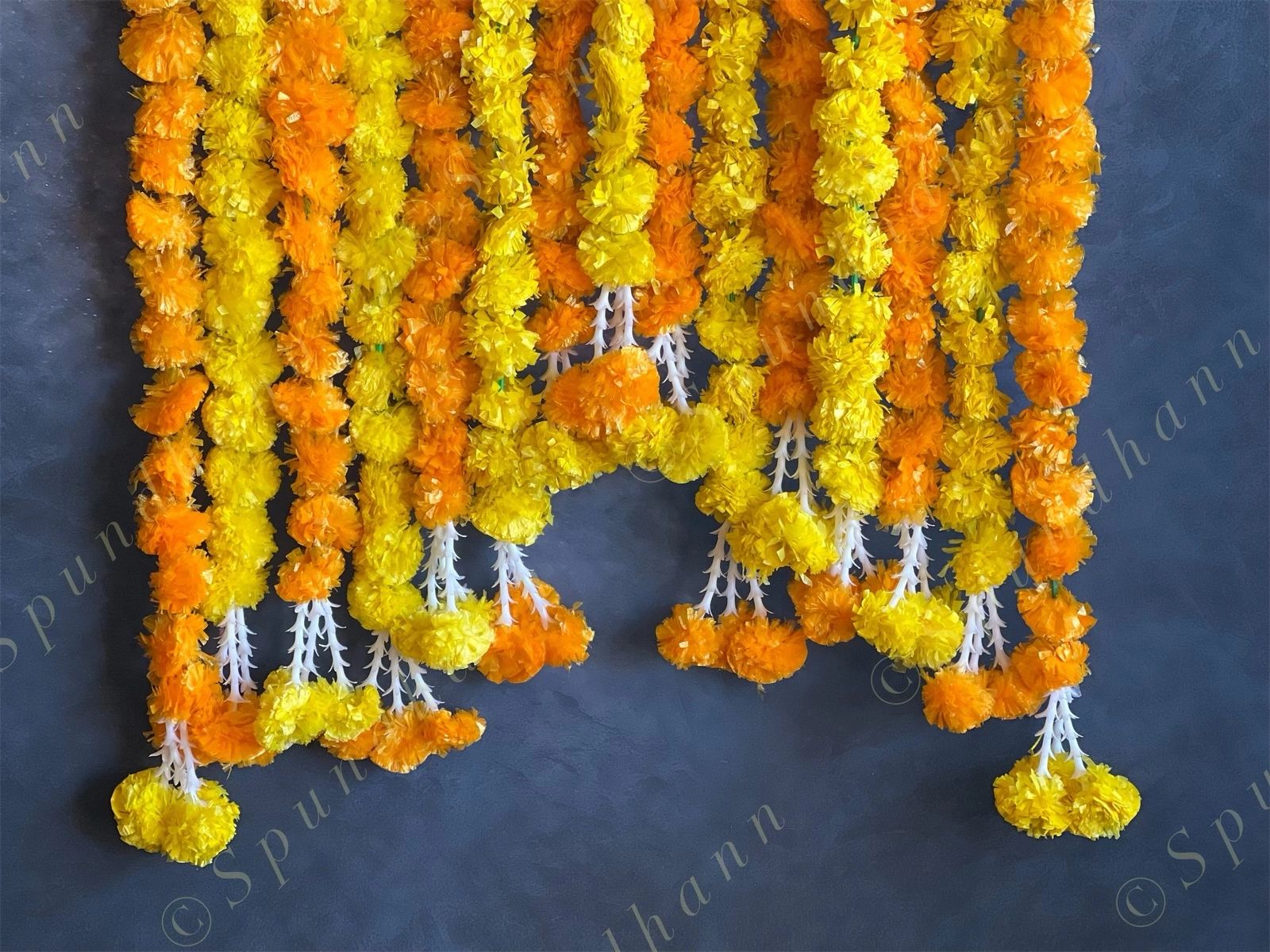 Heavy Marigold Orange & Yellow Toran