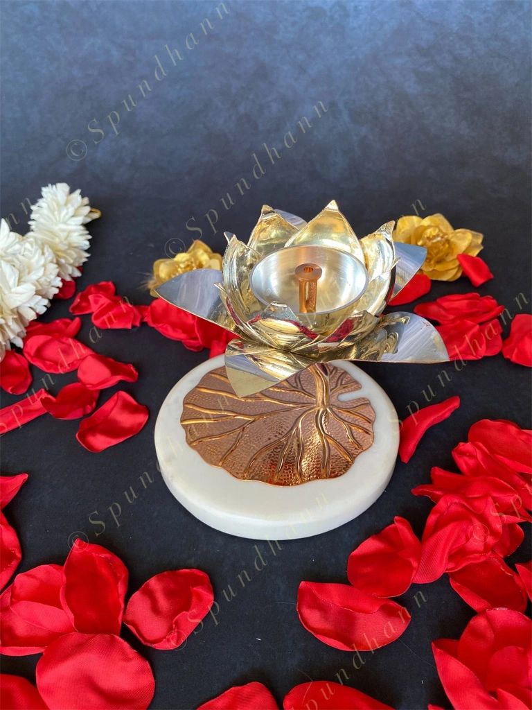 Lotus Akhand Diya