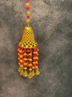 Colorful Bell Dangler with multiple small bells