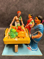 Vegetable Seller Statue