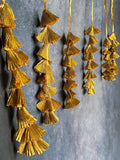 Gold Gota Strings Wall Hanging Decor