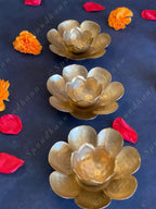 Miniature Flower Urli with Tea Light Holder