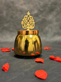 Plain (Large) Canister with Taj Lid