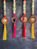 Pichwai Art Chameli String Dangler Set of 2