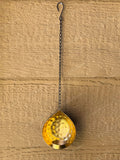 Hammered Hanging Sconce Tea Light Holder