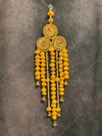 Mini Chakri with Gota Pati and Pom Pom Dangler