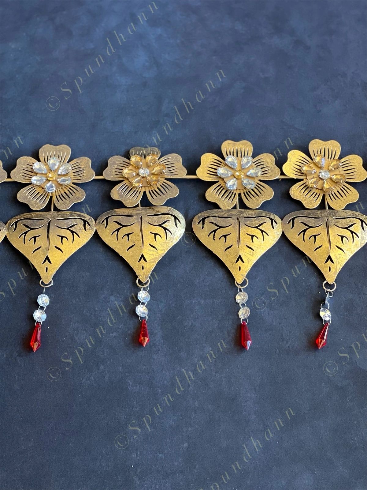 Foldable Metal Flower Toran