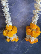 Chameli & Orange Marigold Dangler Set of 2