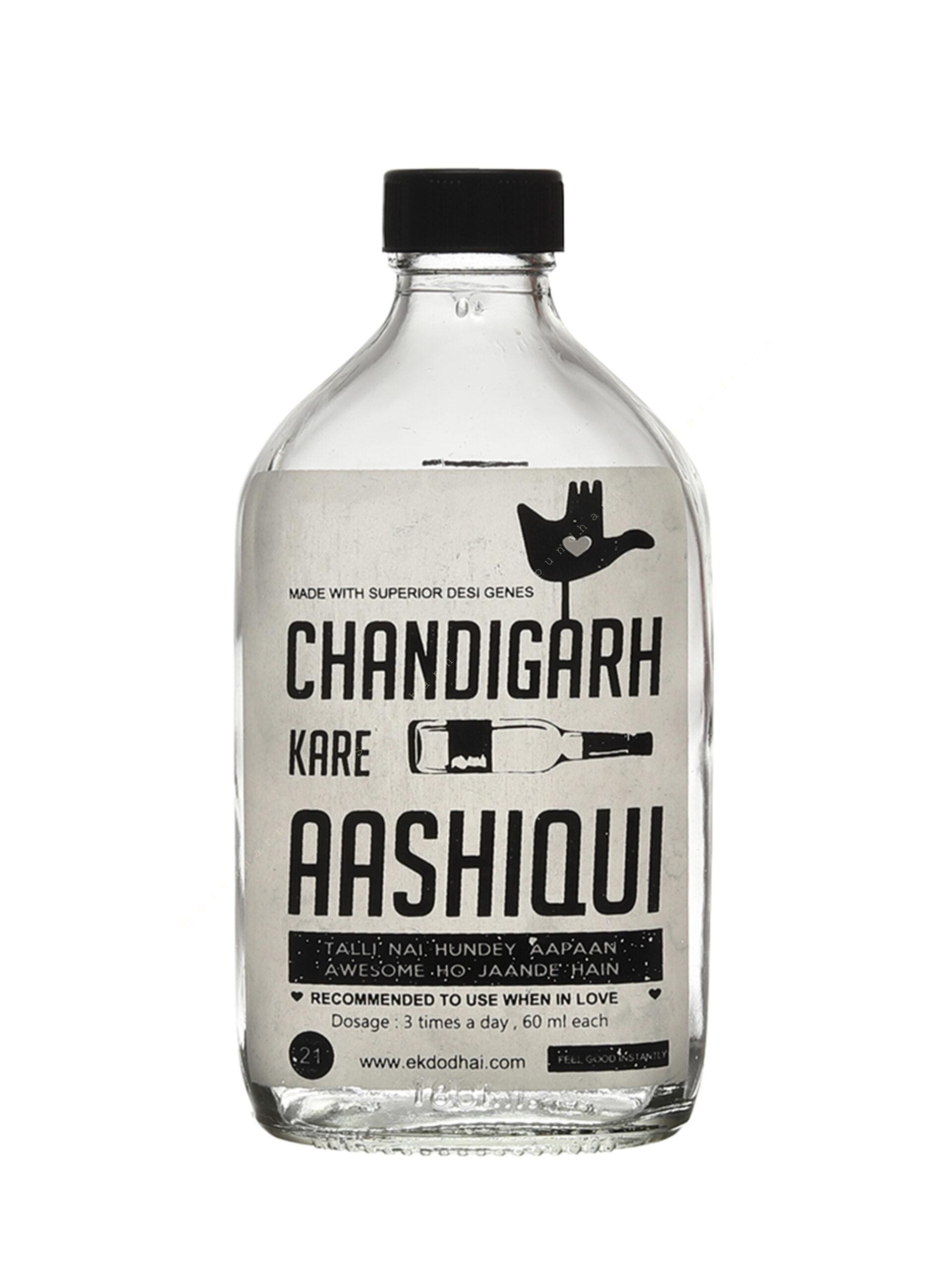 Quarter bottle CHANDIGARH KAREIN AASHQUI PAUAA BOTTLE 180 ML
