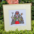 Durga Doodle Art - Framed