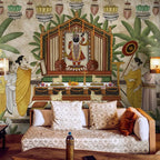 Life n Colors: Shrinathji Pichwai Design Premium Wallpaper