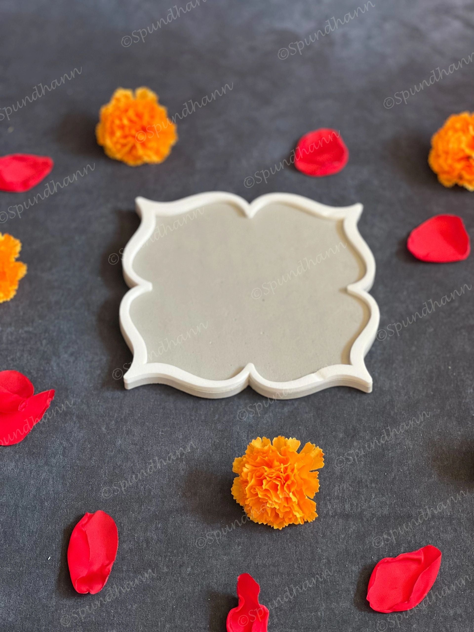 Royal Motifs Rangoli Border Large DIY Fill in Rangolis