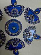 Festive Diya Rangoli Decor