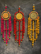Chakri with Gota Pati and Pom Pom Dangler