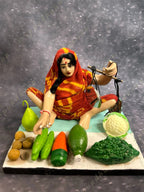 Vegetable And Fruit Seller