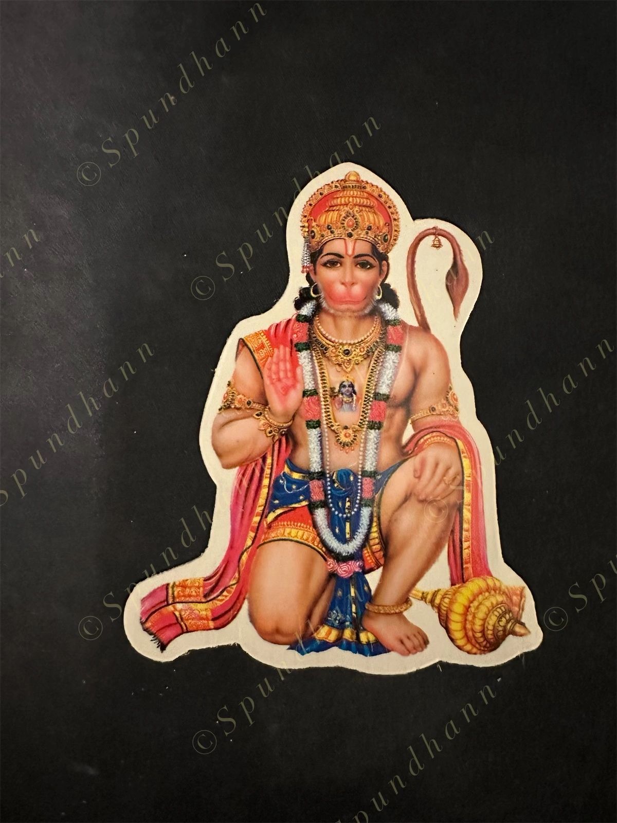 Hanuman Sticker - Set of 3