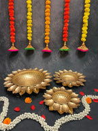 Hammered Sunflower Urli