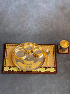 Pure Kansa/Bronze/Bell Metal Thali Set