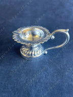 German Silver Puja Plate Set