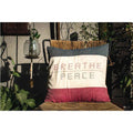 Breathe Peace-Cushion Cover (16 X 16)