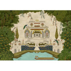 Life n Colors: Riwayaat, Rich Indian Theme Room Premium Wallpaper