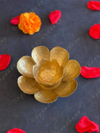 Miniature Flower Urli with Tea Light Holder
