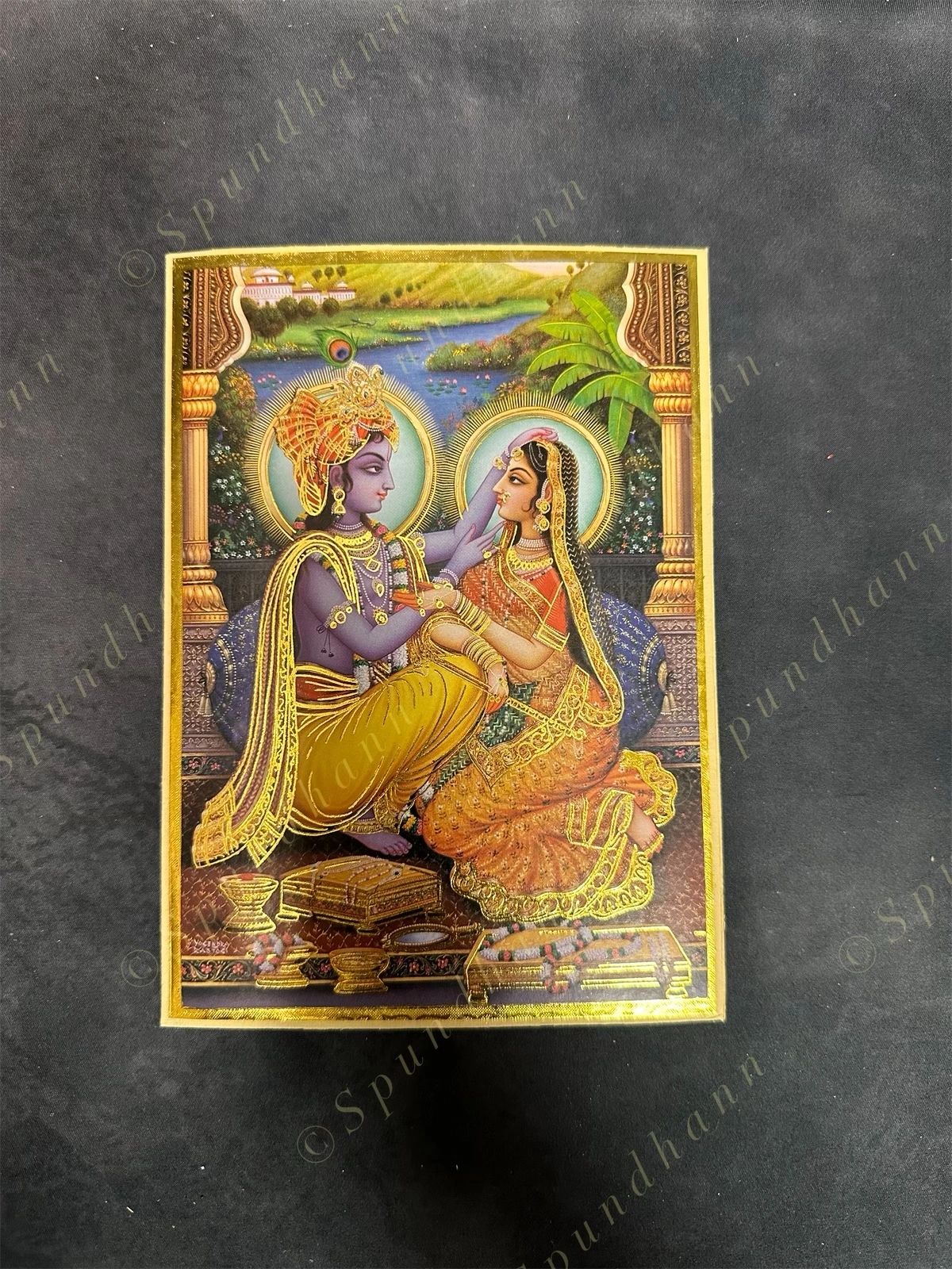 Greeting Cards With Hindu Gods Picture (Pack of 12)