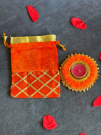 Criss Cross Gift Bags with $5 Tea Light Holder