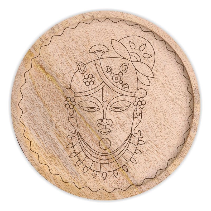 Shreenathji Pre Marked Wall Plate