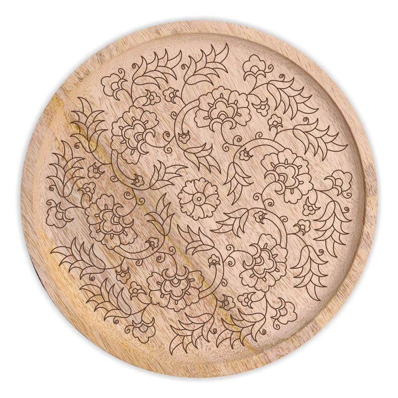Flower Pre Marked Wall plate
