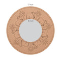 Pichwai Pre Marked Glass Mirror MDF Base