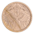 Peacock Pre Marked Wall plate