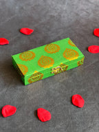 Rectangular Gold Leaf Print Gift Box Only
