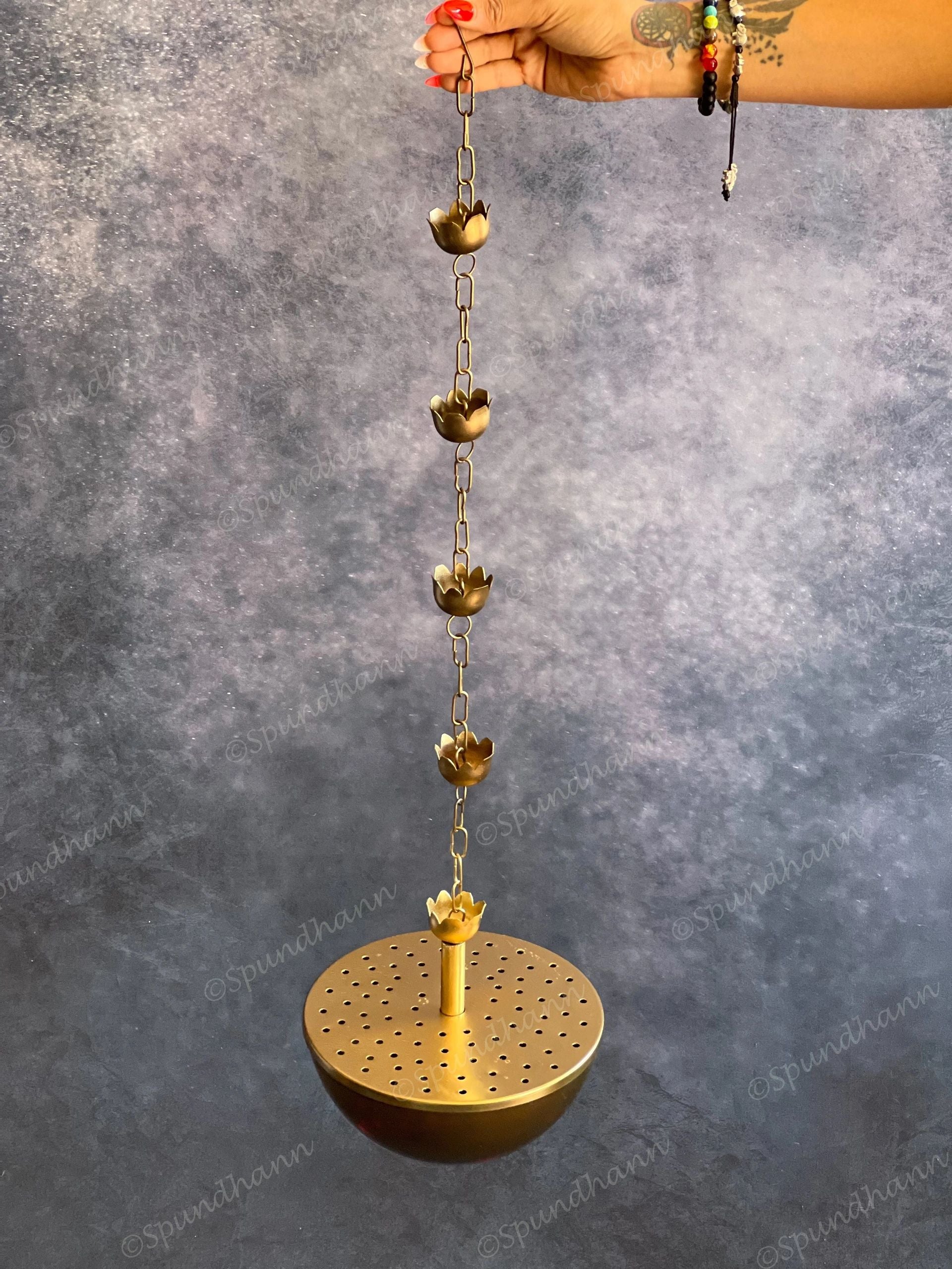Hanging Dome Dhoop Dani / Urli