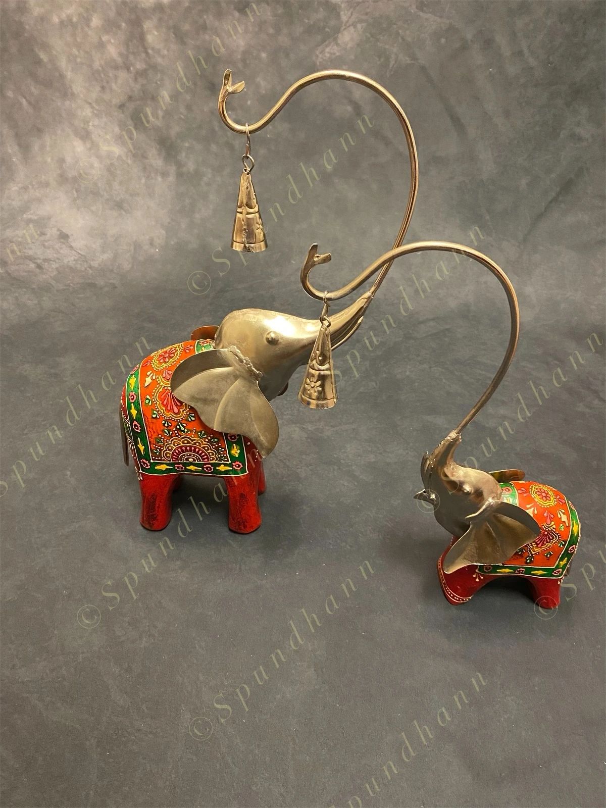 Elephant Figurine Pair