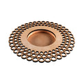 Round Pattern MDF Pooja Thali Base