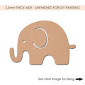 Elephant DIY Cutout
