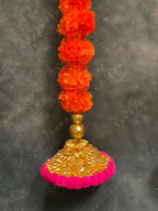 Marigold & Gota Multicolor Dangler Set of 2
