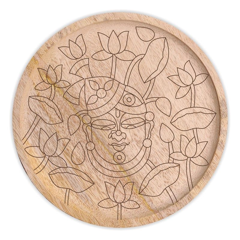 Pichwai Shreenathji Pre Marked Wall Plate