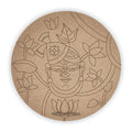 MDF Pre Marked Shree Nathji Round