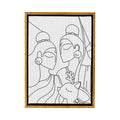 Ram Laxman DIY Framed Canvas Base for Painting