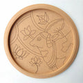 MDF Pre Marked Cow Round