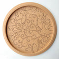 MDF Pre Marked Round Lotus